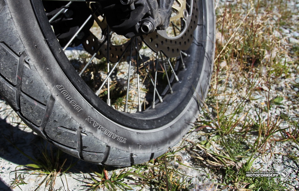 Dunlop D610F, установленные на CRF1000L, поразили своей универсальностью! Dunlop D610F, установленные на CRF1000L, поразили своей универсальностью!