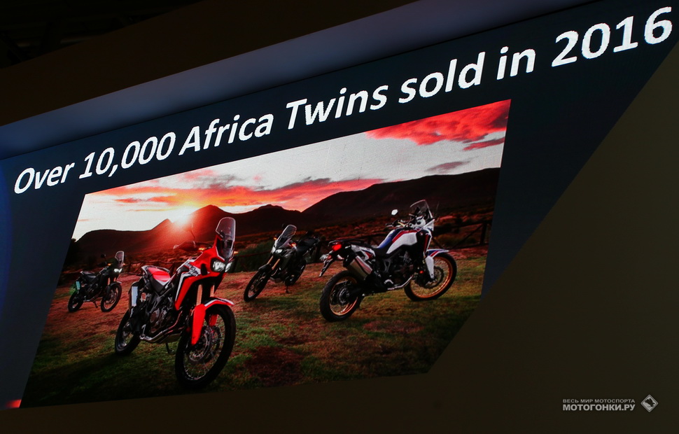 Только в 2016 году было продано более 10000 Honda CRF1000L, 51% из них - с автоматической коробкой DCT Только в 2016 году было продано более 10000 Honda CRF1000L, 51% из них - с автоматической коробкой DCT