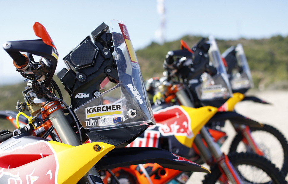 KTM 450 Rally (2018) легче прошлогодней модели на 10 кг KTM 450 Rally (2018) легче прошлогодней модели на 10 кг