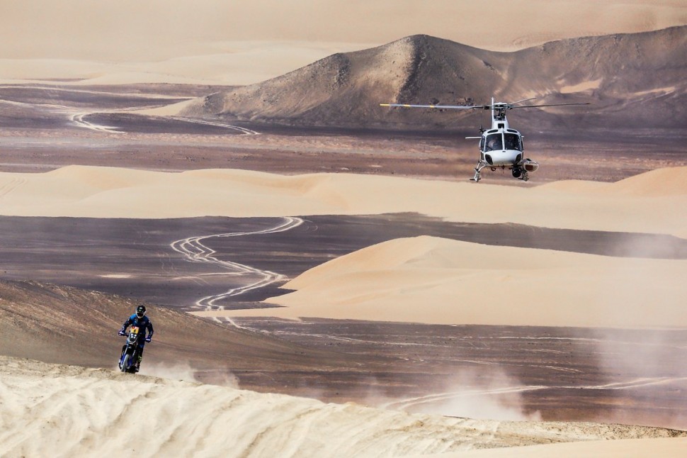 Андиен Ван Беверен (Yamaha Official Rally Team) вышел в лидеры ралли Дакар-2018 Андиен Ван Беверен (Yamaha Official Rally Team) вышел в лидеры ралли Дакар-2018