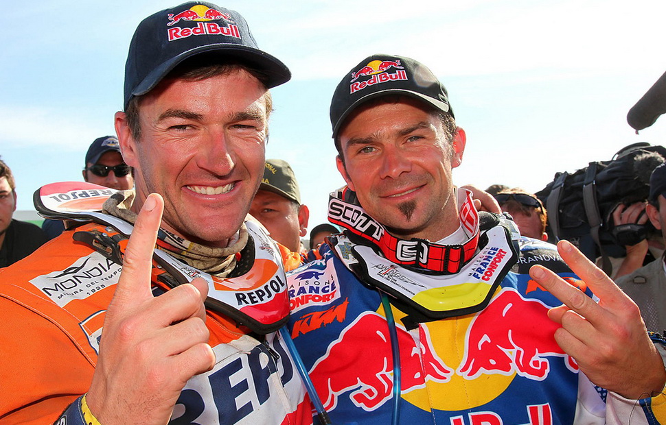 Марк Кома и Сириль Депре, KTM Factory Racing - двойной подиум - 1-2 Марк Кома и Сириль Депре, KTM Factory Racing - двойной подиум - 1-2