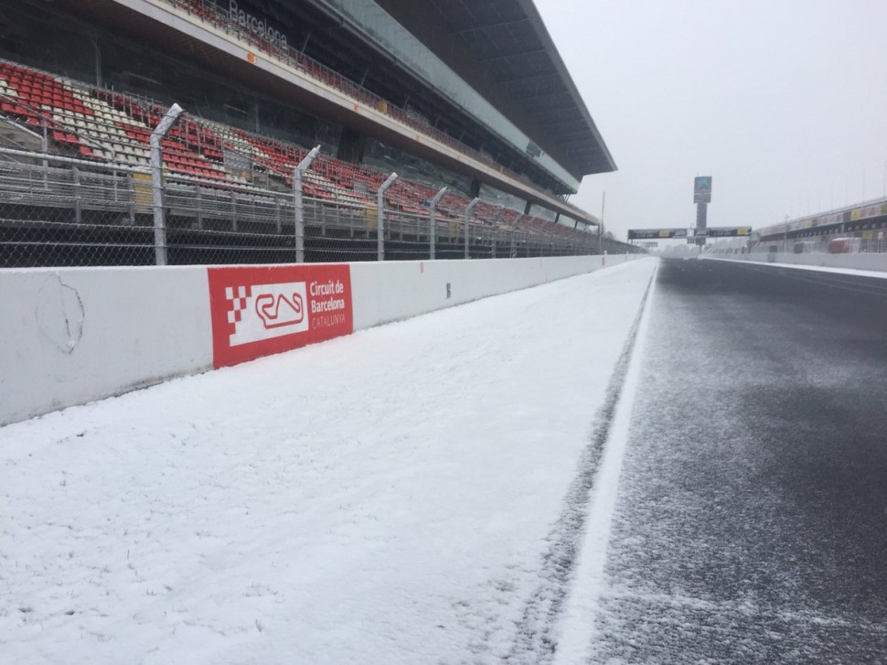 Circuit de Barcelona-Catalunya этим утром Circuit de Barcelona-Catalunya этим утром