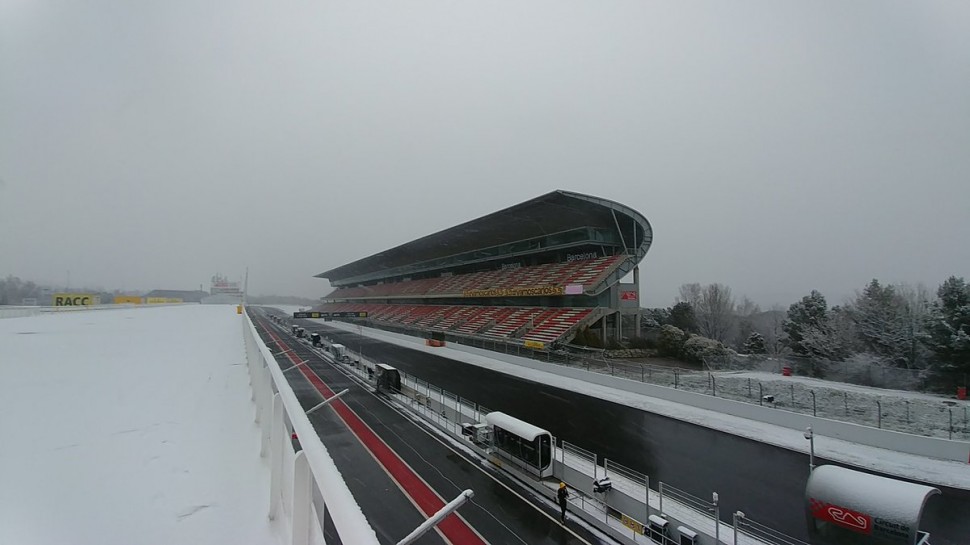 Circuit de Barcelona-Catalunya этим утром Circuit de Barcelona-Catalunya этим утром