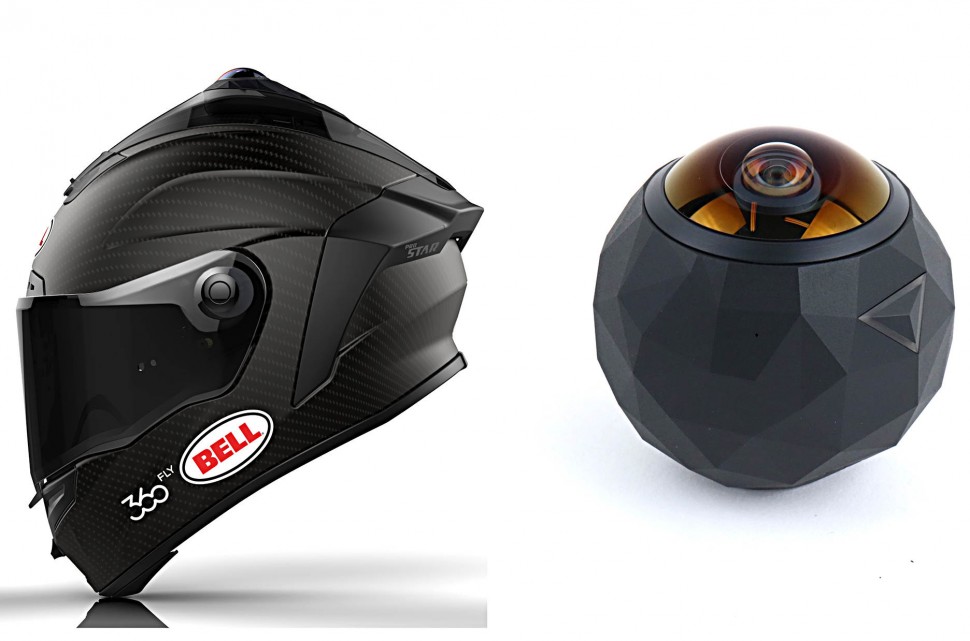 Шлем Bell Star 360fly с камерой 4K на 360 градусов был представлен публике на CES-2016 Шлем Bell Star 360fly с камерой 4K на 360 градусов был представлен публике на CES-2016