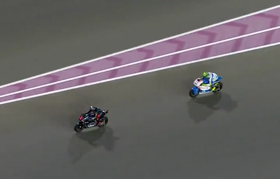 Плотный финиш Гран-При Катара Moto2 2018 года: Баньяя и Балдассари Плотный финиш Гран-При Катара Moto2 2018 года: Баньяя и Балдассари
