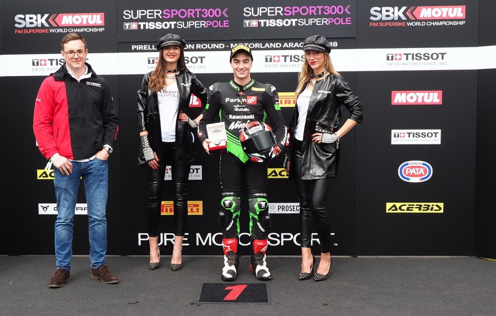 Мика Перес, первый Superpole в Supersport 300 за ним! Мика Перес, первый Superpole в Supersport 300 за ним!