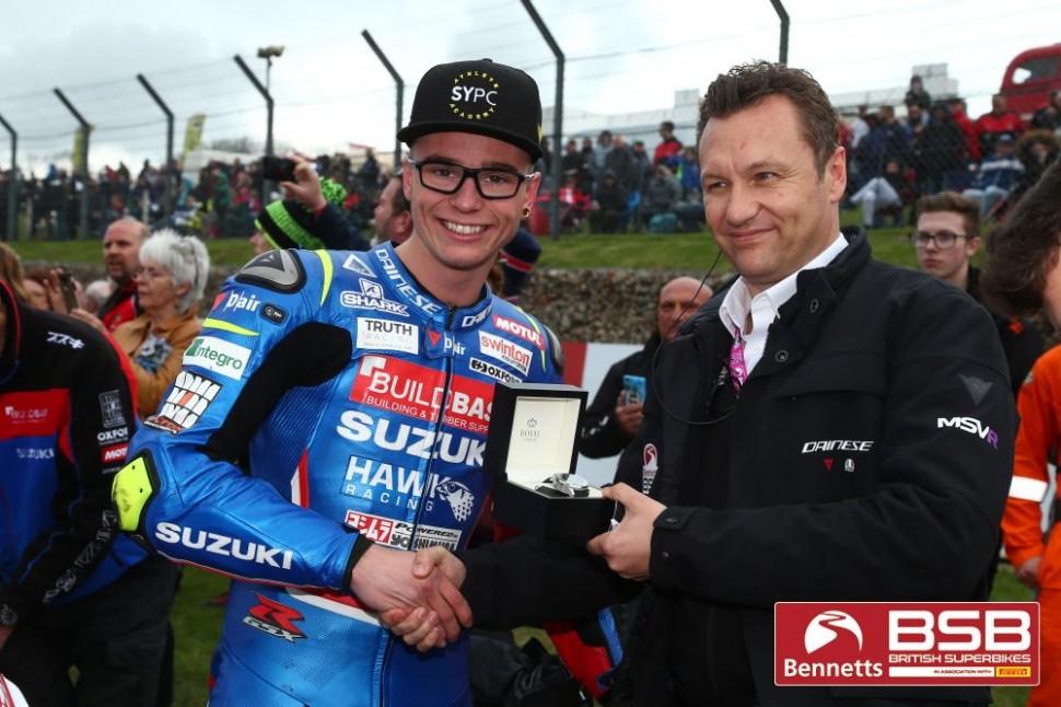 Победитель первых двух гонок BSB - Брадли Рэй стартовал с поул-позиции в Brands Hatch Победитель первых двух гонок BSB - Брадли Рэй стартовал с поул-позиции в Brands Hatch