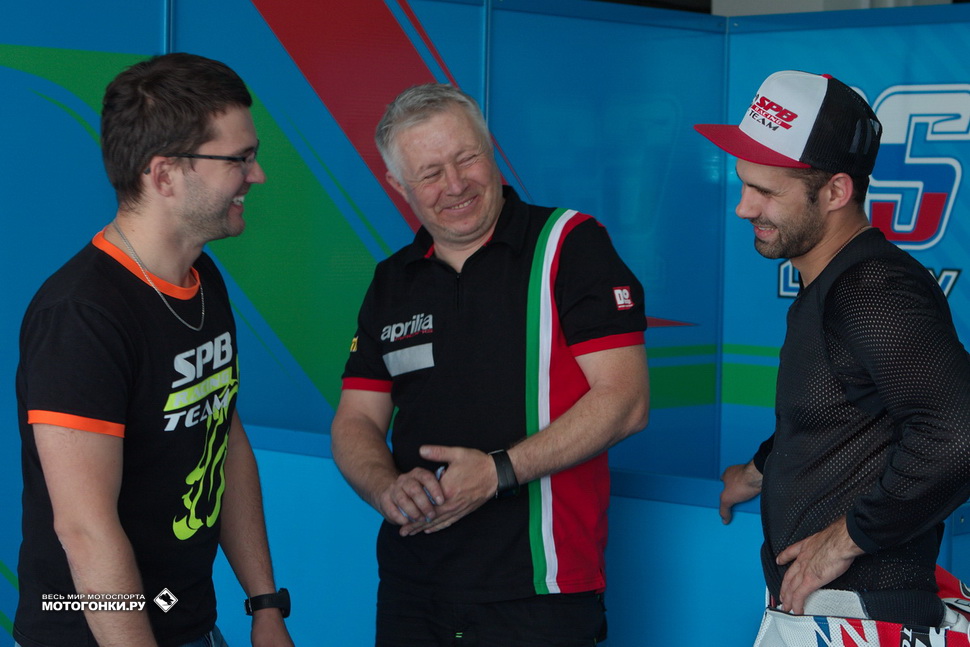 Игорь Забалуев, шеф технической бригады SPB Racing Team Игорь Забалуев, шеф технической бригады SPB Racing Team