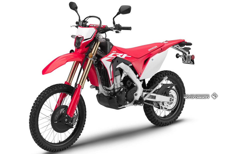 Новый эндуро Honda CRF450L (2019) Новый эндуро Honda CRF450L (2019)