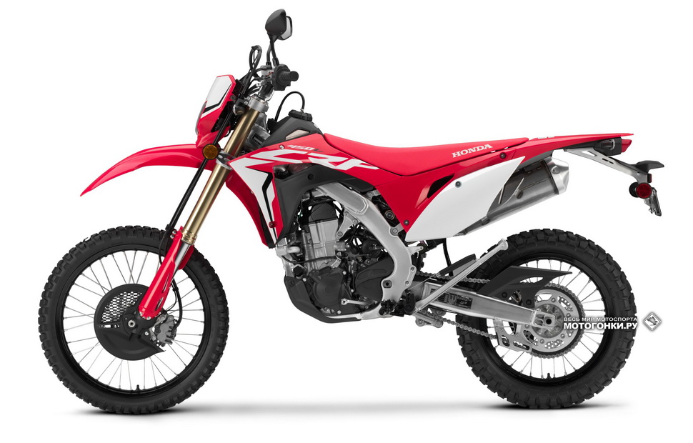 Новый эндуро Honda CRF450L (2019) Новый эндуро Honda CRF450L (2019)