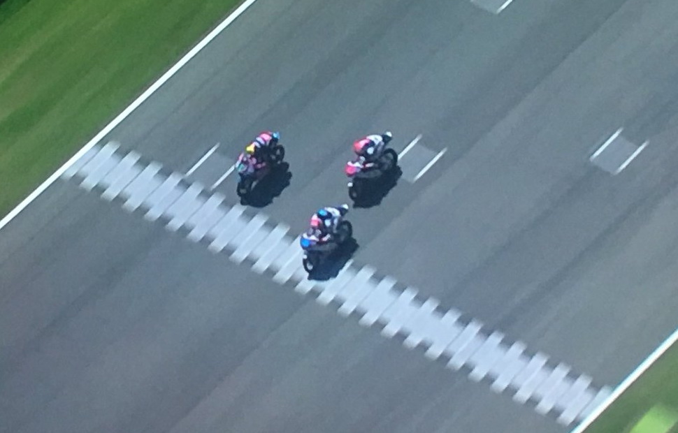 Финиш Гран-При Италии в классе Moto3 Финиш Гран-При Италии в классе Moto3