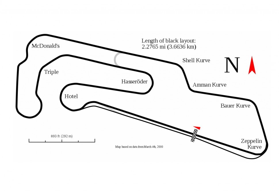 Схема Motorsport Arena Oschersleben Схема Motorsport Arena Oschersleben