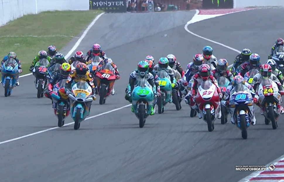 Старт Гран-При Каталонии, Moto3 Старт Гран-При Каталонии, Moto3