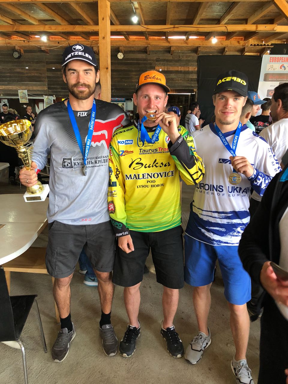 Поздравляем чемпиона и призеров EMX Open! Поздравляем чемпиона и призеров EMX Open!