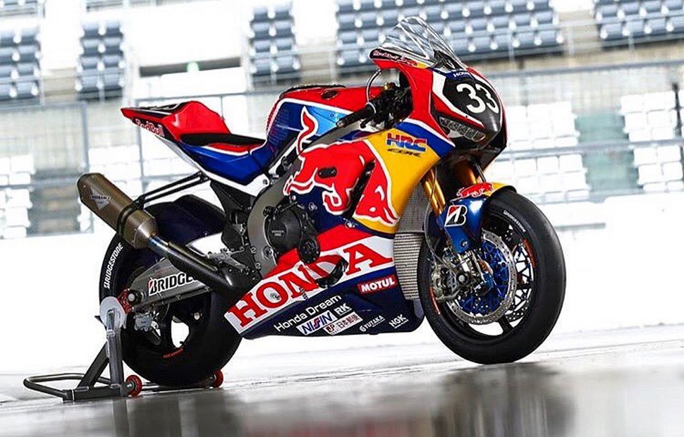 Red Bull HRC CBR1000RRW Fireblade для Suzuka 8 Hours Red Bull HRC CBR1000RRW Fireblade для Suzuka 8 Hours