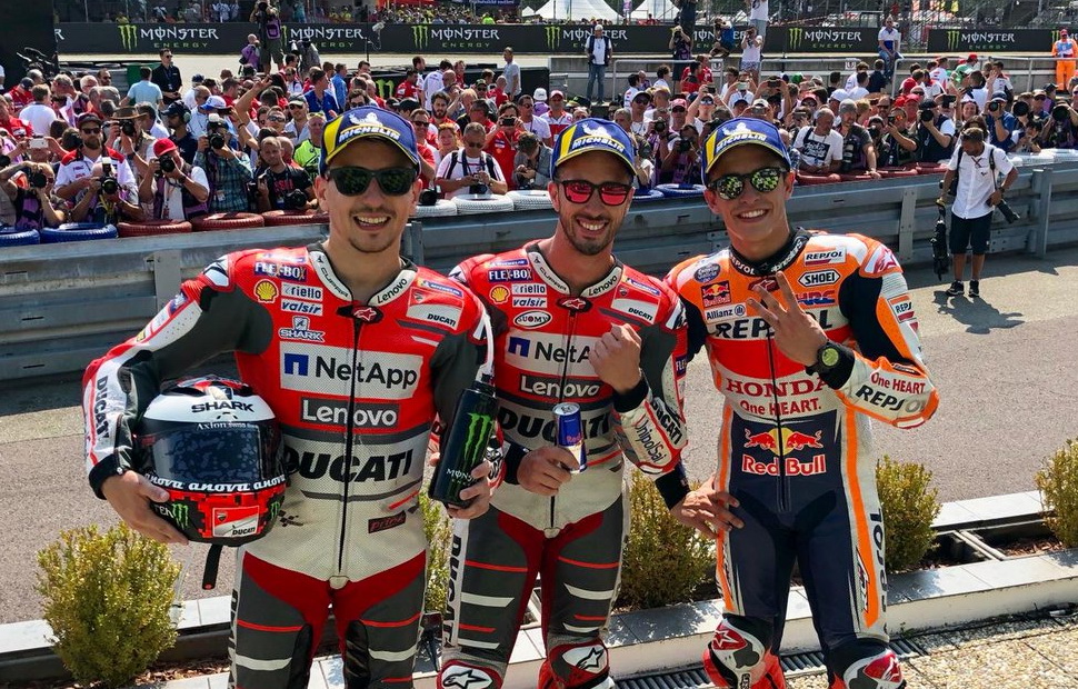 Призовая тройка Гран-При Чехии, MotoGP Призовая тройка Гран-При Чехии, MotoGP