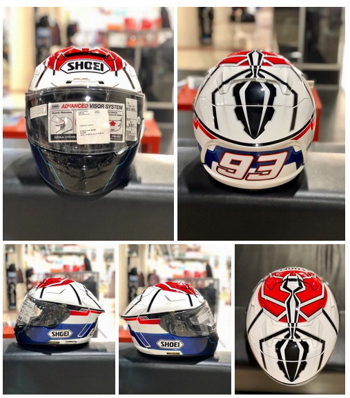SHOEI X-SPIRIT ll MOTEGI MARQUEZ SHOEI X-SPIRIT ll MOTEGI MARQUEZ