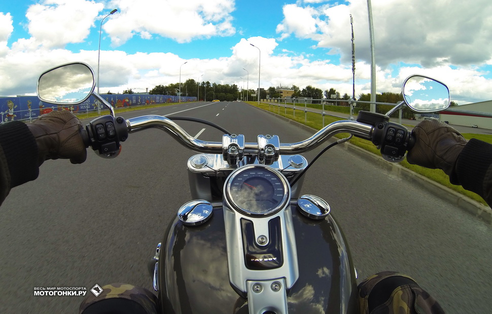 Тест-драйв Harley-Davidson Fat Boy 114 Тест-драйв Harley-Davidson Fat Boy 114