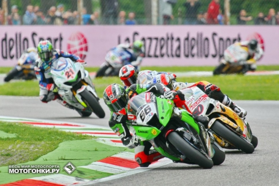 Пополамная гонка World Superbike в Монце 2012 года Пополамная гонка World Superbike в Монце 2012 года