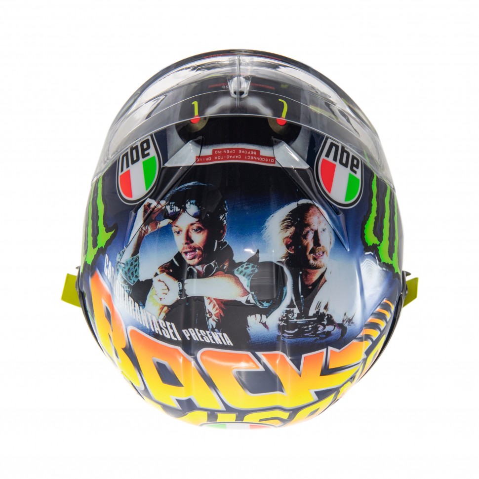 Новый шлем Валентино Росси Back to Misano 2018 Новый шлем Валентино Росси Back to Misano 2018