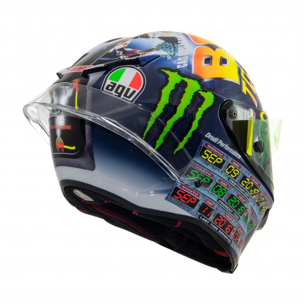 Новый шлем Валентино Росси Back to Misano 2018 Новый шлем Валентино Росси Back to Misano 2018