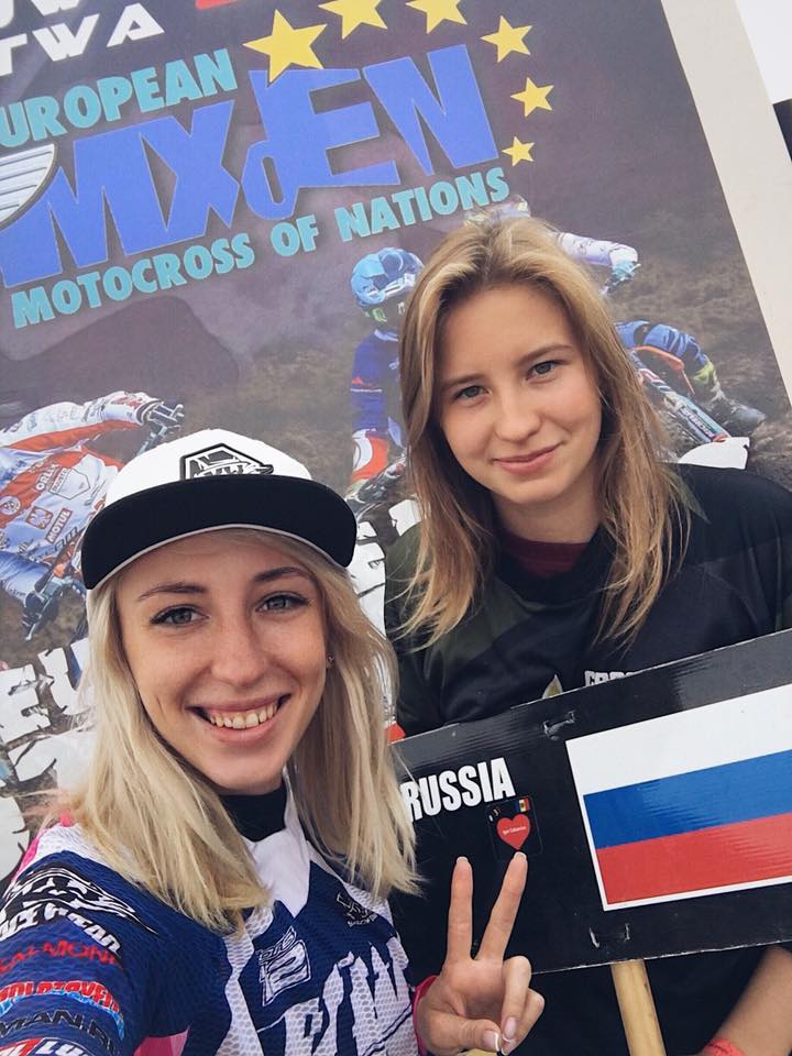 Катя и Люба - 6-е место на Женском Мотокроссе Европейских Наций 2018 Катя и Люба - 6-е место на Женском Мотокроссе Европейских Наций 2018