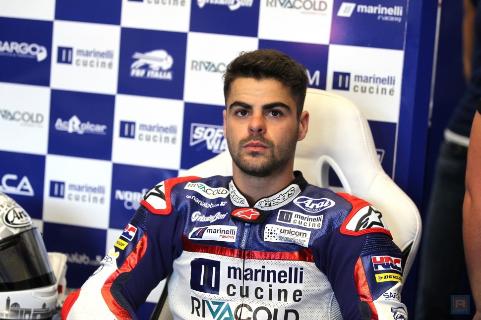 Романо Фенати, Moto2, команда Marinelli Snipers Rivacold Романо Фенати, Moto2, команда Marinelli Snipers Rivacold