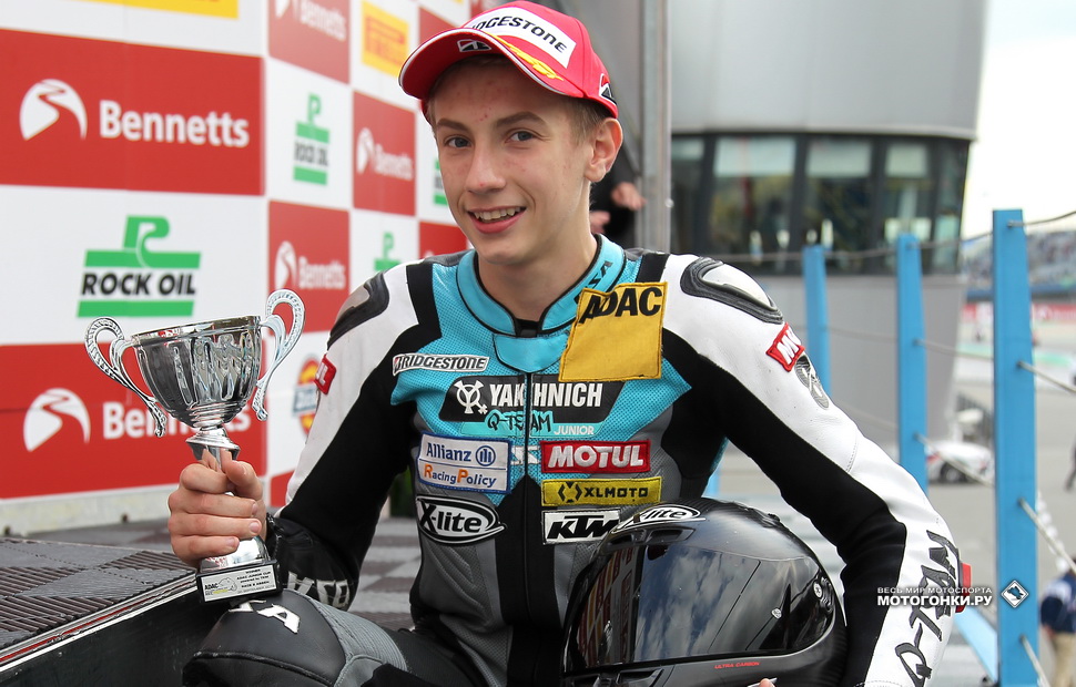 Артём Мараев, чемпион ADAC Junior Cup powered by KTM 2018 года