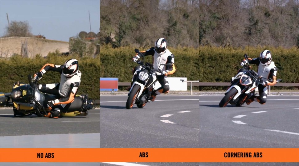 Коротко об использовании АБС на мотоцикле: спасибо, KTM, за отличную картинку! Коротко об использовании АБС на мотоцикле: спасибо, KTM, за отличную картинку!