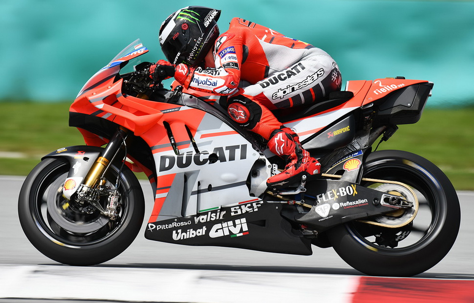 Ducati Factory на тестах IRTA MotoGP: у Довициозо было 7-е время круга Ducati Factory на тестах IRTA MotoGP: у Довициозо было 7-е время круга