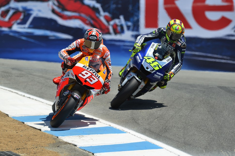 Дуэль с Валентино Росси в Laguna Seca, 2013 год Дуэль с Валентино Росси в Laguna Seca, 2013 год