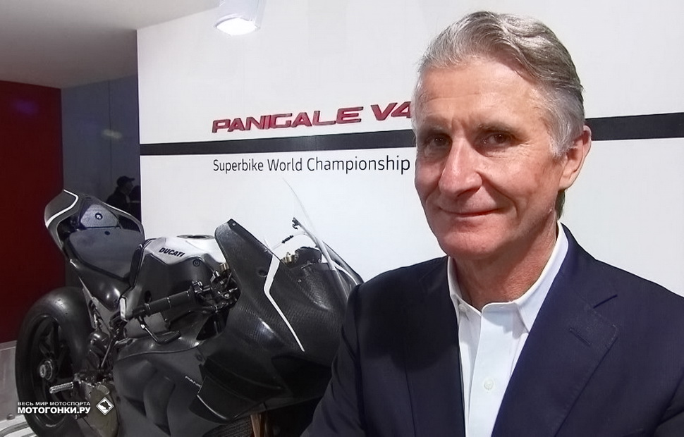 Паоло Чьабатти, директор спортивного департамента Ducati Corse Паоло Чьабатти, директор спортивного департамента Ducati Corse