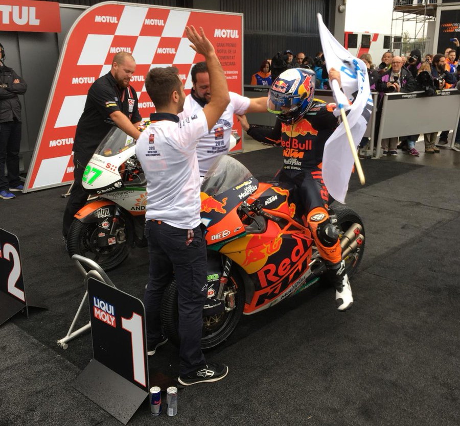 Мигель Оливера переходит в MotoGP уже завтра Мигель Оливера переходит в MotoGP уже завтра