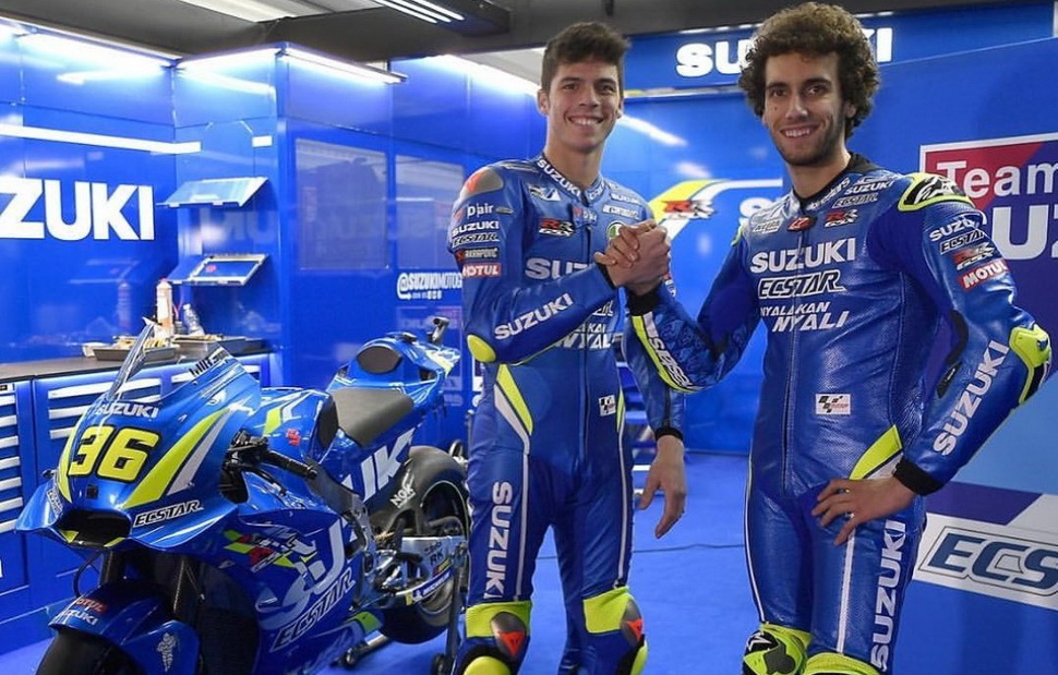 Жоан Мир в заводской команде Suzuki MotoGP! Жоан Мир в заводской команде Suzuki MotoGP!