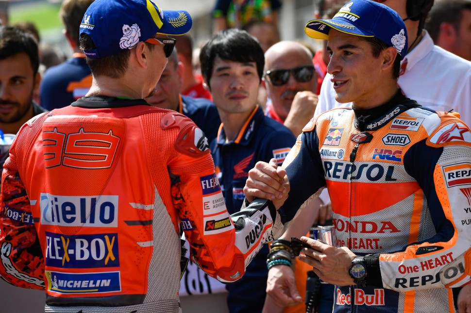 Марк Маркес и Хорхе Лоренцо - будущее Honda в MotoGP Марк Маркес и Хорхе Лоренцо - будущее Honda в MotoGP