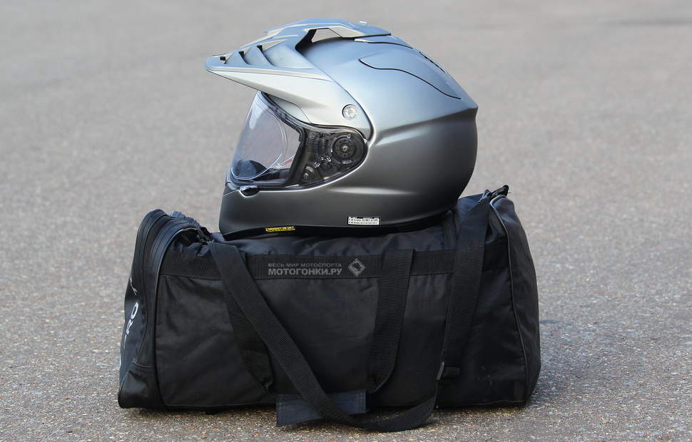 Тест-драйв SHOEI Hornet ADV Тест-драйв SHOEI Hornet ADV