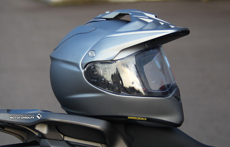 Тест-драйв SHOEI Hornet ADV Тест-драйв SHOEI Hornet ADV