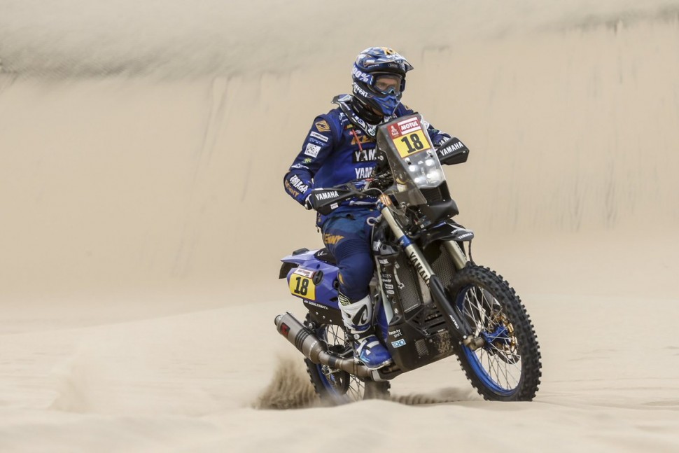 Ксавье Де Султре из заводской команды Yamaha взял дебютную победу на ралли Дакар в Арекипе Ксавье Де Султре из заводской команды Yamaha взял дебютную победу на ралли Дакар в Арекипе