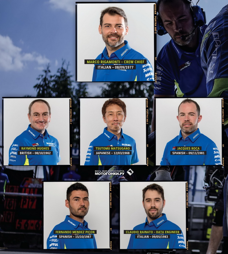 Команда Жоана Мира в Team Suzuki ECSTAR MotoGP Команда Жоана Мира в Team Suzuki ECSTAR MotoGP