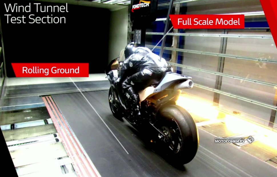 Современный аэродинамический 3D-стенд Ducati Современный аэродинамический 3D-стенд Ducati