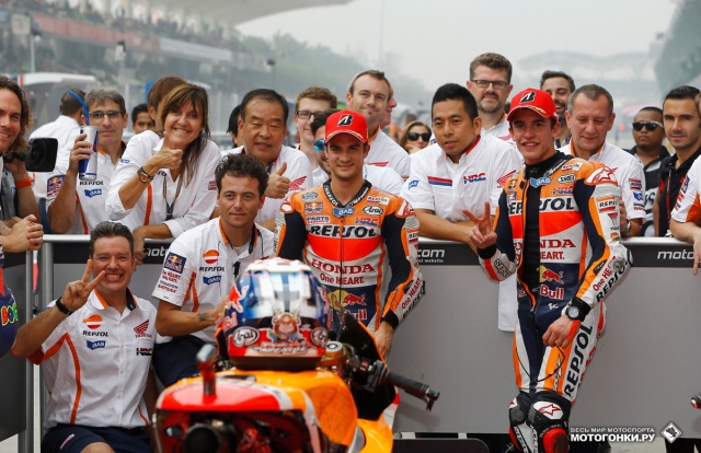 MotoGP: Педроса и Маркес - какой у нас темп, увидим на warm-up title=