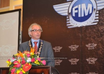 Вито Ипполито переизбран на пост Президента FIM Вито Ипполито переизбран на пост Президента FIM