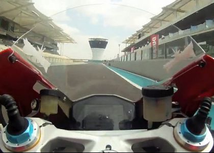 ���� �� Yas Marina � ��������� � Ducati Panigale 1199