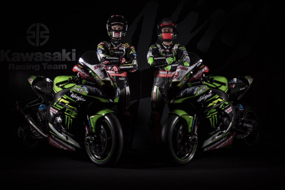 Представленная на прошлой неделе Kawasaki Racing Team образца 2019 года, как обычно, во главе списка Представленная на прошлой неделе Kawasaki Racing Team образца 2019 года, как обычно, во главе списка