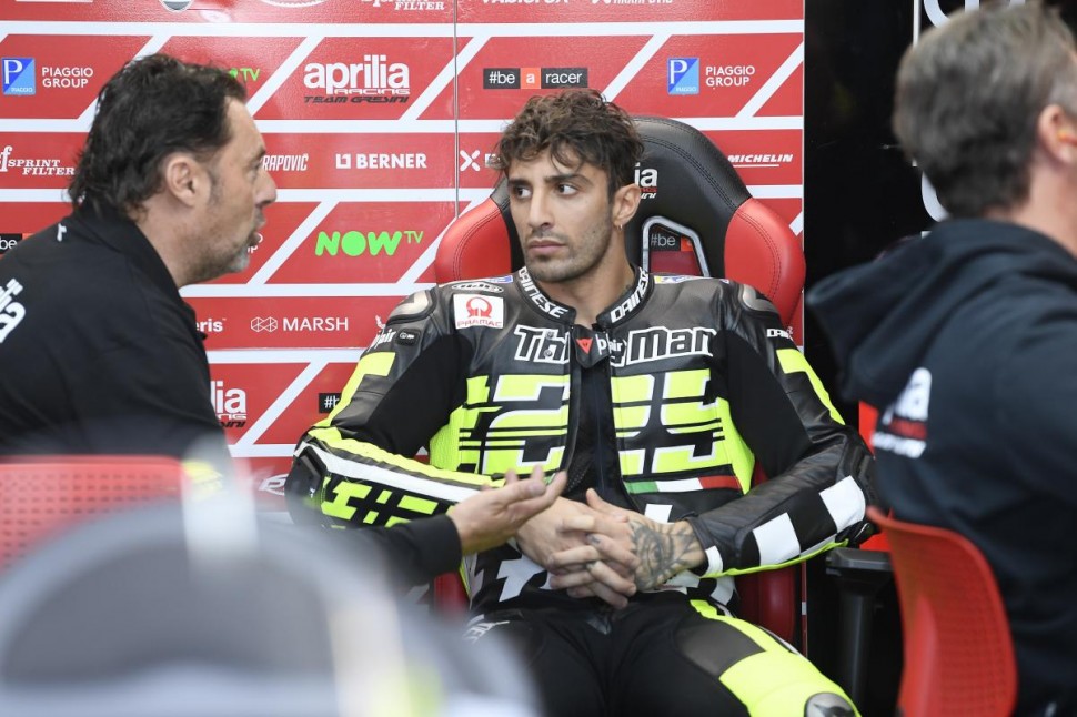 Андреа Янноне, новобранец заводской команды Aprilia Андреа Янноне, новобранец заводской команды Aprilia
