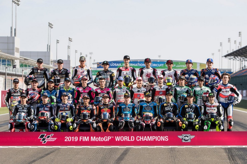 Класс-2019: семейное фото класса Moto2 Класс-2019: семейное фото класса Moto2