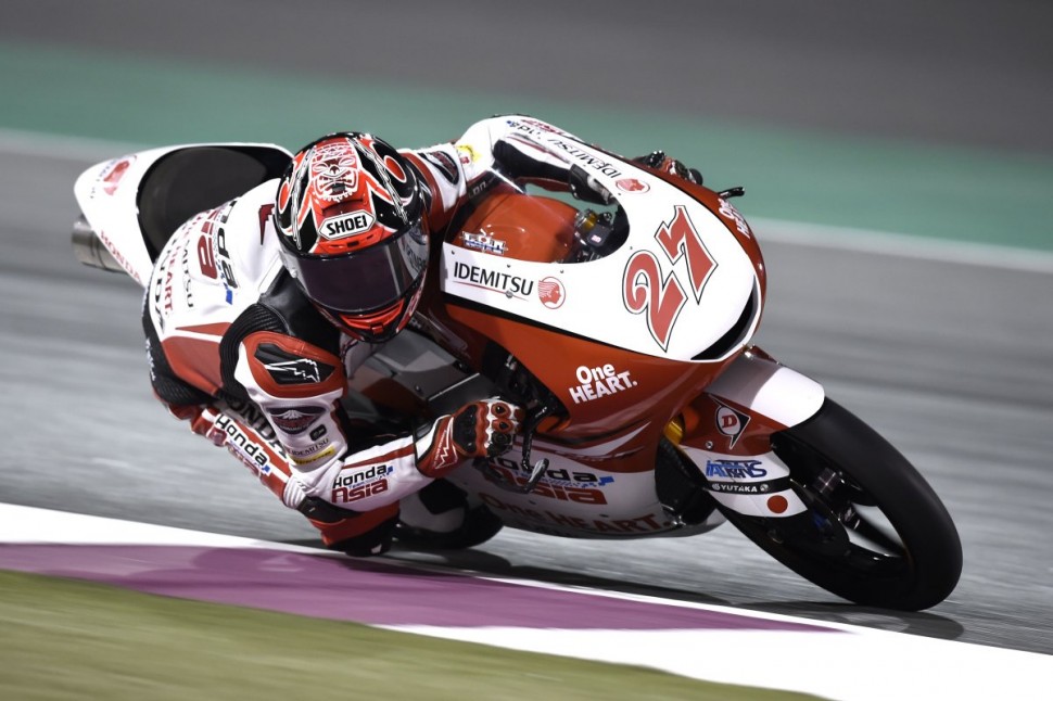 Каито Тоба, Honda Team Asia - победитель Гран-При Катара Каито Тоба, Honda Team Asia - победитель Гран-При Катара