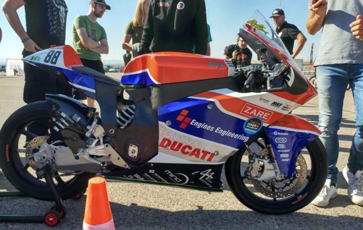 Первый e-Ducati, созданный студентами Болонского Политеха Первый e-Ducati, созданный студентами Болонского Политеха