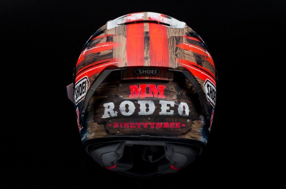Новый шлем Shoei Marc Marquez RODEO NINETYTHREE 2019 Новый шлем Shoei Marc Marquez RODEO NINETYTHREE 2019