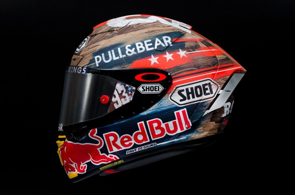 Новый шлем Shoei Marc Marquez RODEO NINETYTHREE 2019 Новый шлем Shoei Marc Marquez RODEO NINETYTHREE 2019